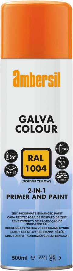 Galva Colour RAL 1004 Gold Yellow